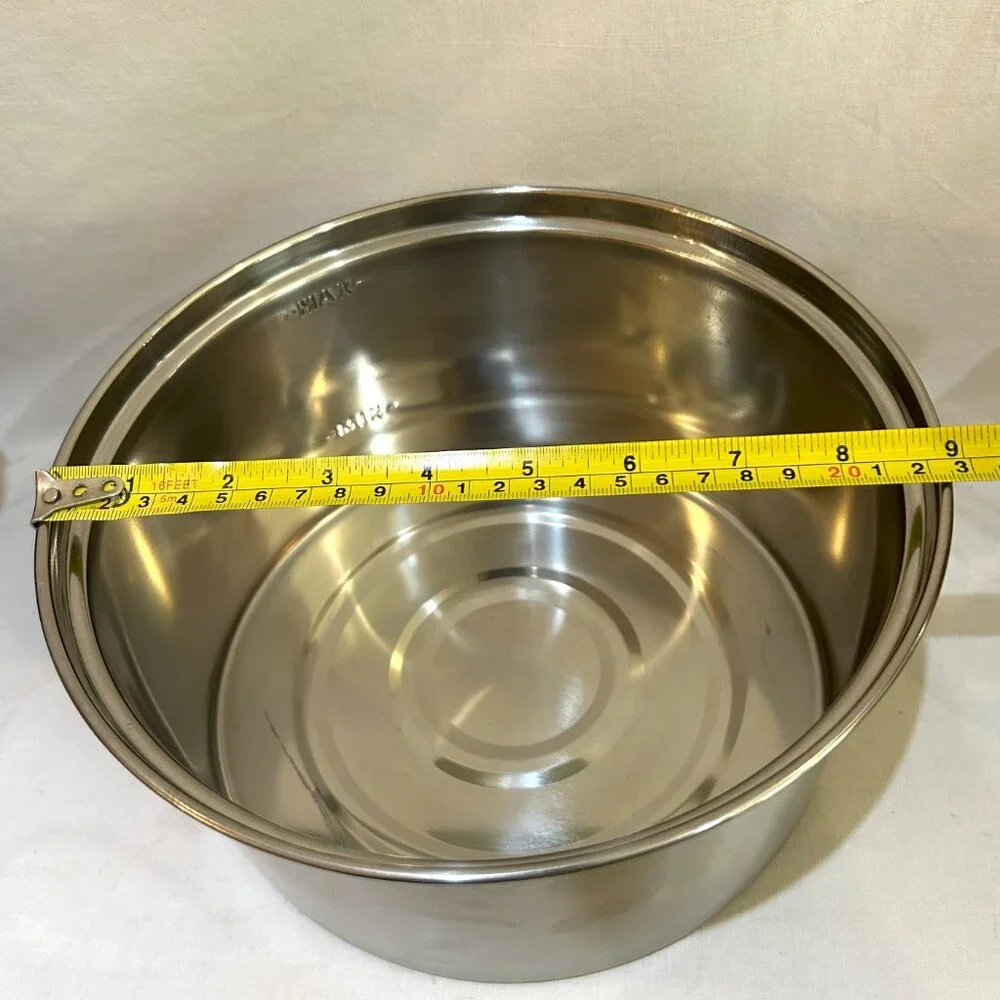 Tomxcute Stainless Steel Automatic Water Fountain for Pets 3.2 L / 108 oz